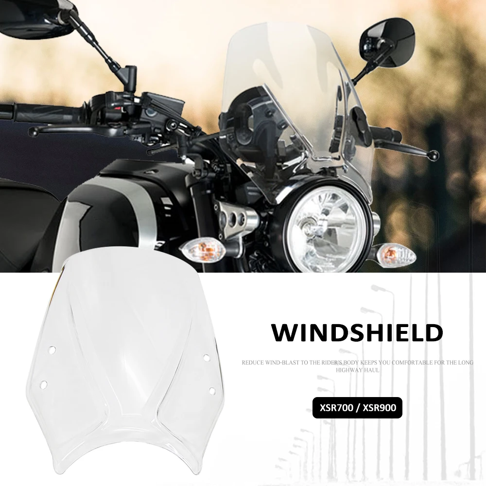 Motorcycle Accessories Windscreen Windshield Deflector with Bracket For YAMAHA XSR 900 xsr 700 XSR900 xsr900 XSR700 xsr700 2016-
Motorcycle Accessories Windscreen Windshield Deflector with Bracket For YAMAHA XSR 900 xsr 700 XSR900 xsr900 XSR700 xsr700 2016-