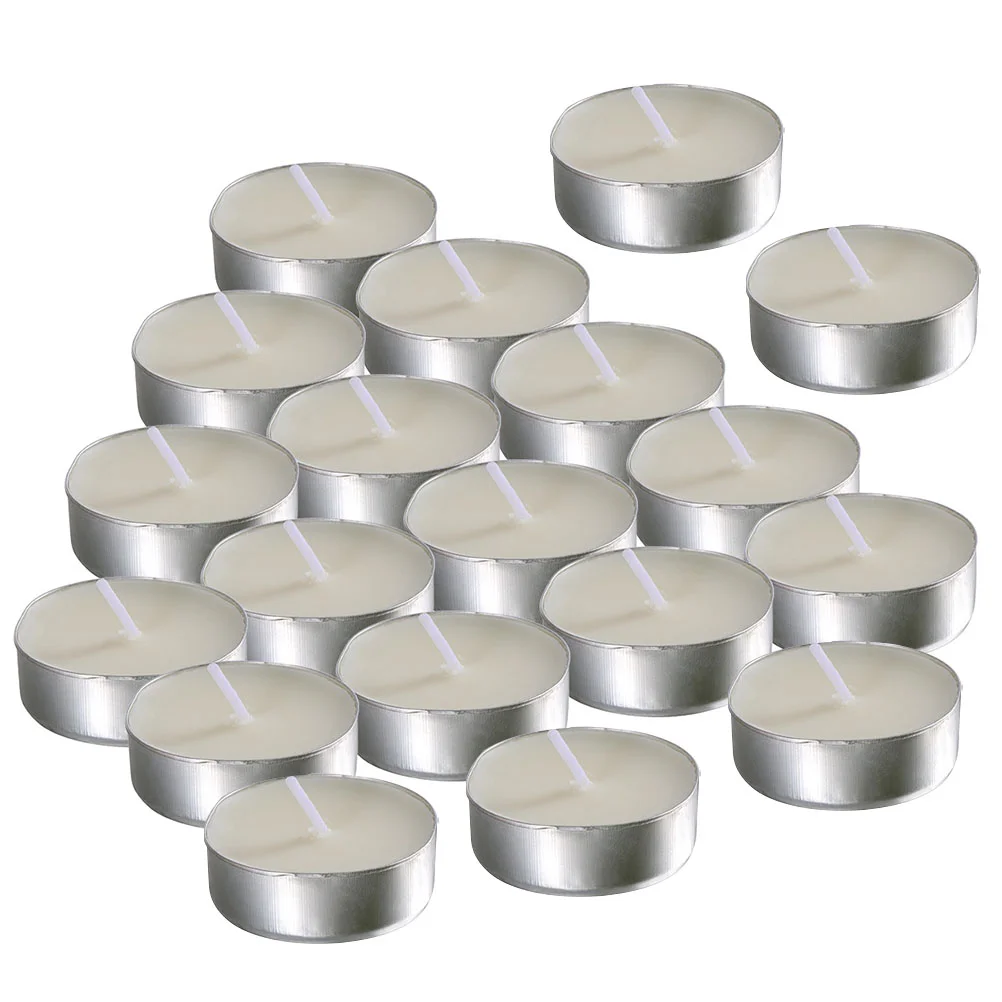 50 Pcs Round Scented White Tealight Candles Romantic Lights Unscented Paraffin Household Multi-function Mini
50 Pcs Round Scented White Tealight Candles Romantic Lights Unscented Paraffin Household Multi-function Mini