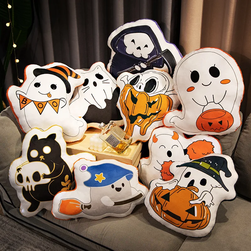 30/35cm Halloween Ghost Plush Toy Pumpkin Black Bat Kawaii Kid Birthday Christmas Gift Collection Cute Doll Room Decoration
30/35cm Halloween Ghost Plush Toy Pumpkin Black Bat Kawaii Kid Birthday Christmas Gift Collection Cute Doll Room Decoration