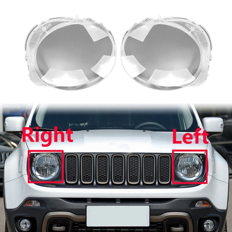 Для Jeep Renegade 2016-2018 левая и правая фары оболочка лампы Прозрачная крышка объектива чехол для фары
Для Jeep Renegade 2016-2018 левая и правая фары оболочка лампы Прозрачная крышка объектива чехол для фары