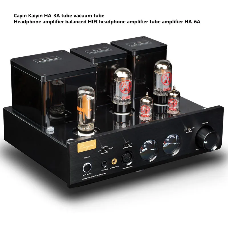 

New Kaiyin HA-3A bile machine vacuum tube amp balance HIFI headphone amplifier bile machine HA-6A