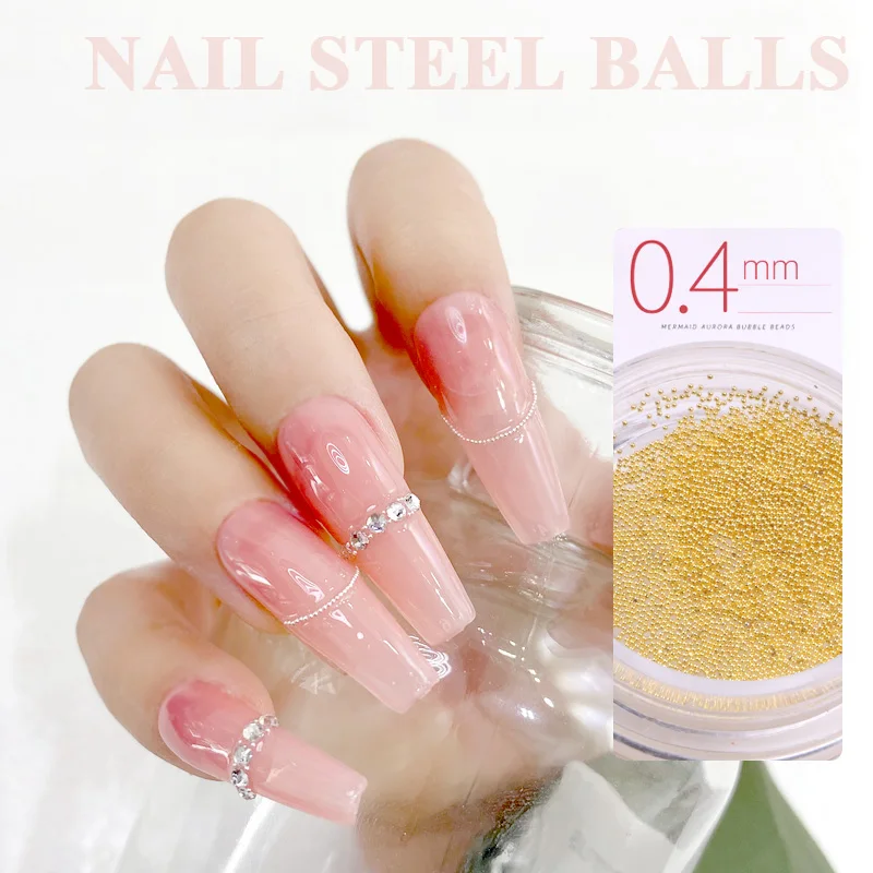 0.4mm Micro Caviar Beads Nail Art nail charms Grey Rose Gold Small Circle Jewelry for nail art decoration
0.4mm Micro Caviar Beads Nail Art nail charms Grey Rose Gold Small Circle Jewelry for nail art decoration