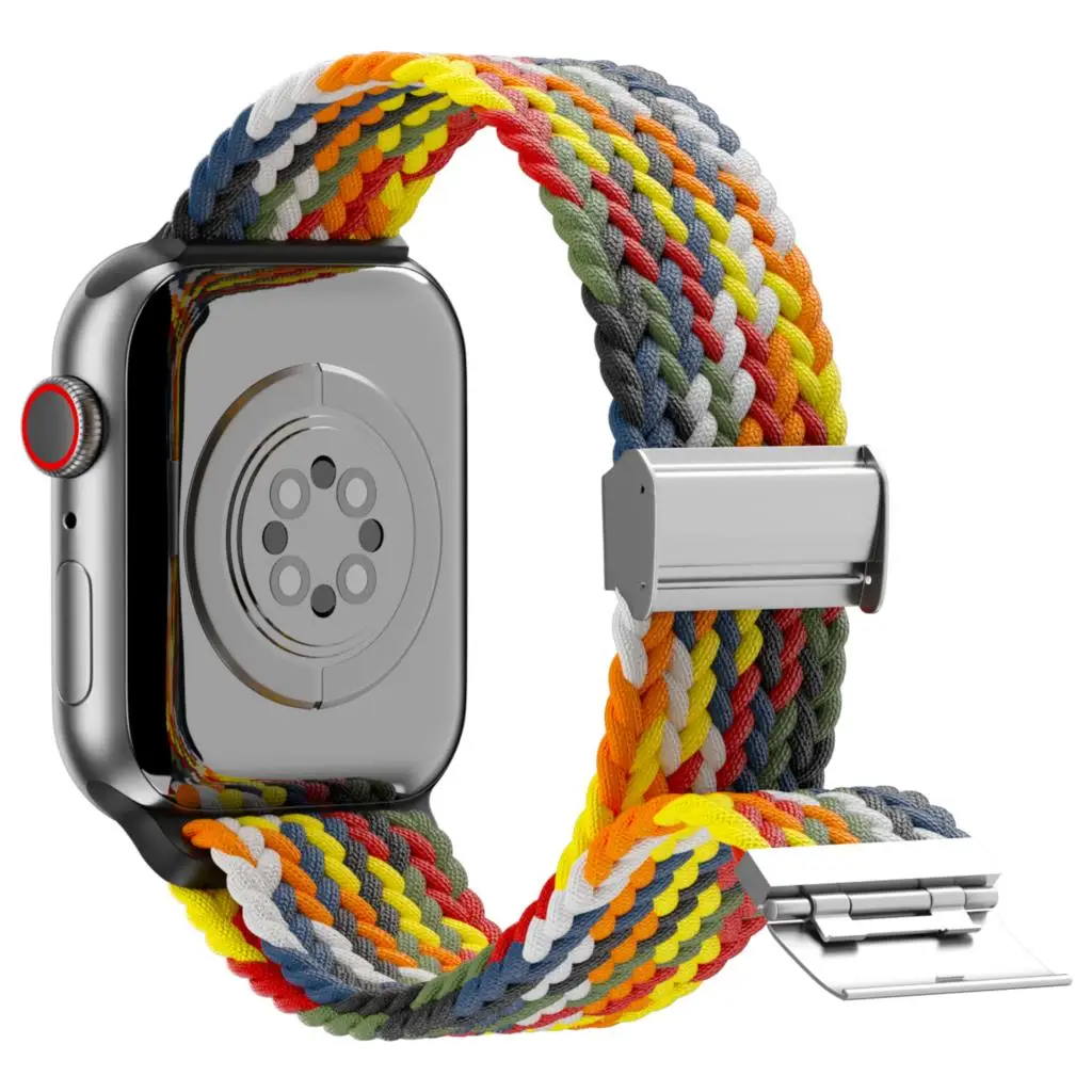 Braided Solo Loop For Apple watch band 45mm 41mm 44mm 40mm 42mm 49mm Elastic Nylon bracelet iWatch serie 3 se 6 7 8 ultra strap Braided Solo Loop For Apple watch band 45mm 41mm 44mm 40mm 42mm 49mm Elastic Nylon bracelet iWatch serie 3 se 6 7 8 ultra strap