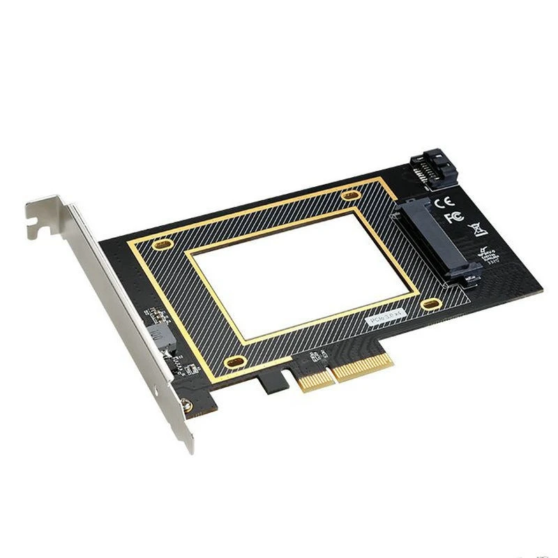 Карта преобразования твердотельного накопителя U2 PCIE X4 в U.2 SSD, карта расширения SSD SFF8639 Nvme PCIE
Карта преобразования твердотельного накопителя U2 PCIE X4 в U.2 SSD, карта расширения SSD SFF8639 Nvme PCIE