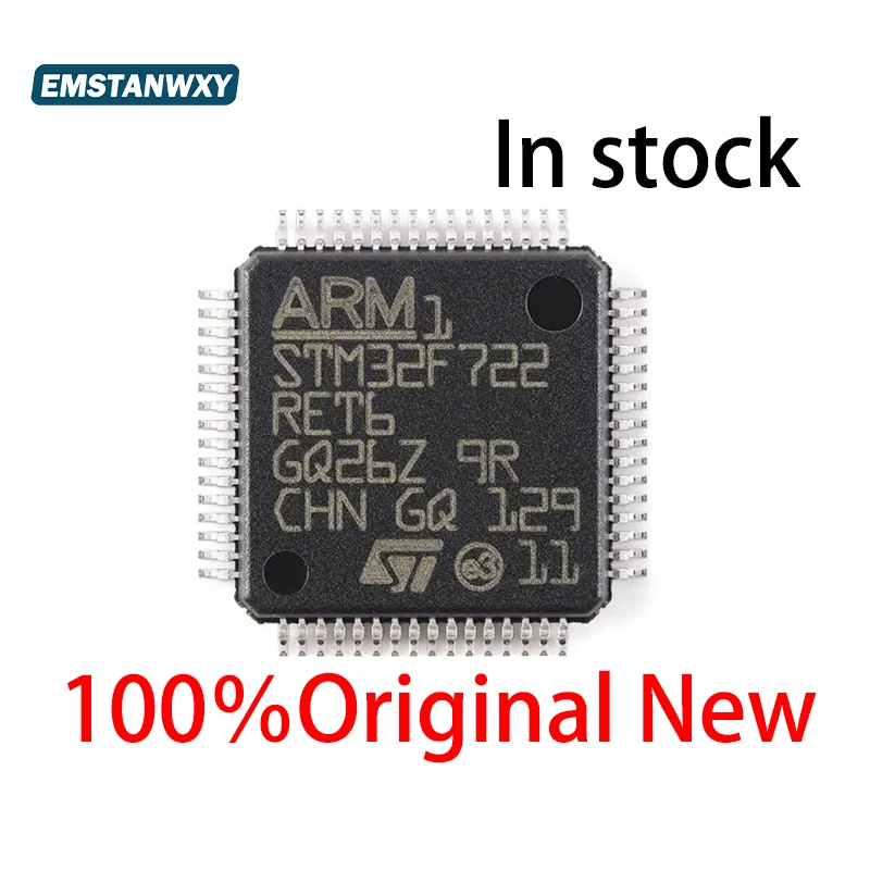 (1piece)100% New STM32F722RET6 STM32F722 RET6 QFP-64 Chipset
(1piece)100% New STM32F722RET6 STM32F722 RET6 QFP-64 Chipset