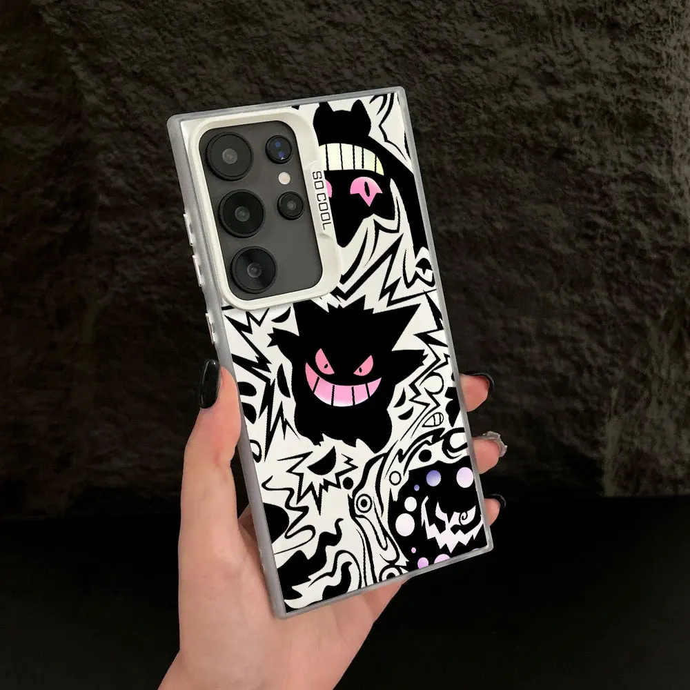 Pokemons Gengar Pocket Monster S25 Cases For Samsung S25 S24 Ultra Carcasa For Galaxy S23 S22 S21 FE S20 Ultra Plus Phone Cover Pokemons Gengar Pocket Monster S25 Cases For Samsung S25 S24 Ultra Carcasa For Galaxy S23 S22 S21 FE S20 Ultra Plus Phone Cover