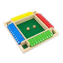 Wood Four Sided 10 Numbers Board Game Set Dice Table Entertainment Board Games Toy for Family Adults Party
Wood Four Sided 10 Numbers Board Game Set Dice Table Entertainment Board Games Toy for Family Adults Party