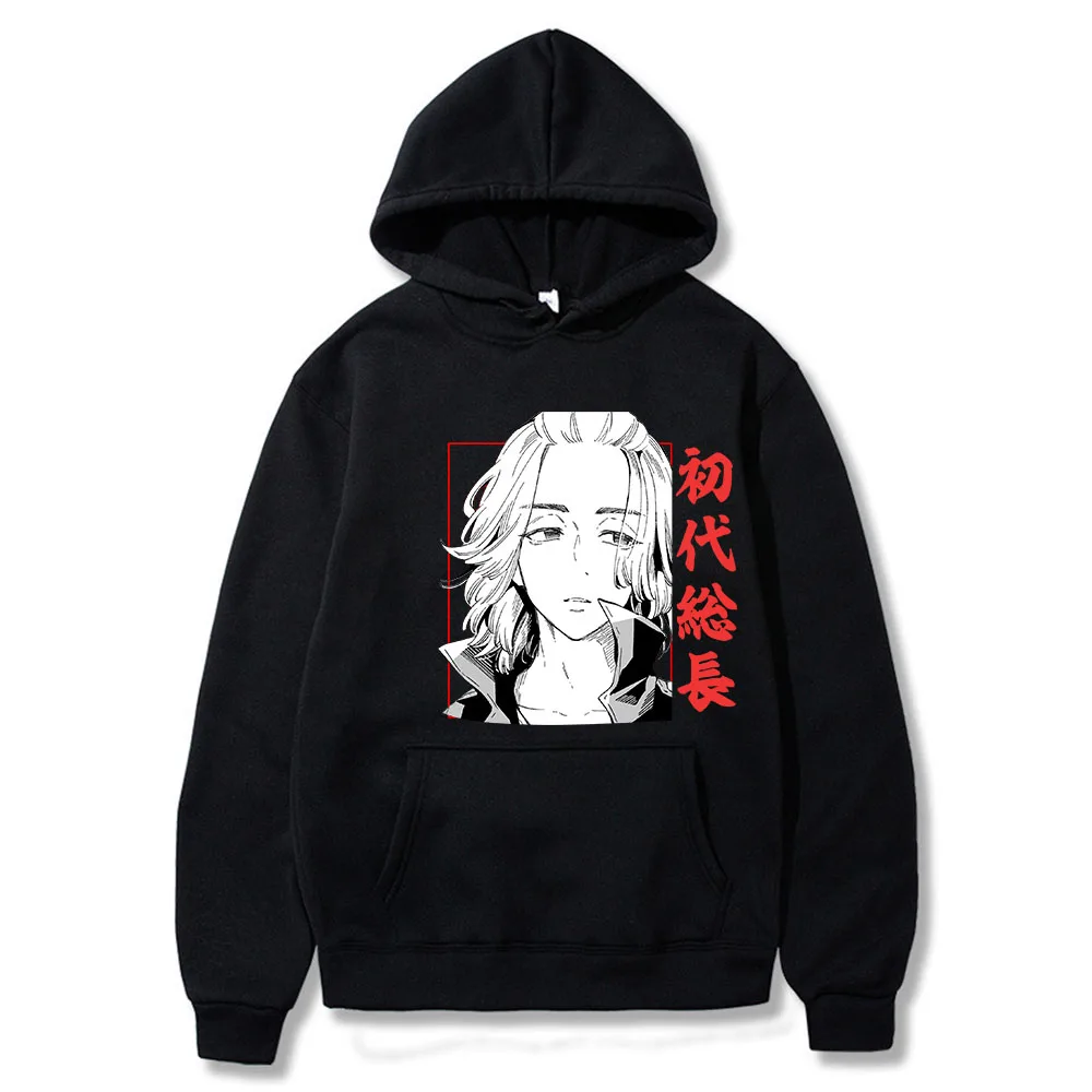 

Tokyo Avengers Printed Hoodie Woman 2021 Comfort Micky Hippop Harajuku Casual Hoodies Fashion Lace-up Women Hoody