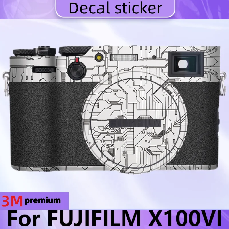 Наклейка на корпус камеры FUJIFILM X100VI, Защитная Наклейка на кожу, виниловая пленка, защитное покрытие от царапин
Наклейка на корпус камеры FUJIFILM X100VI, Защитная Наклейка на кожу, виниловая пленка, защитное покрытие от царапин