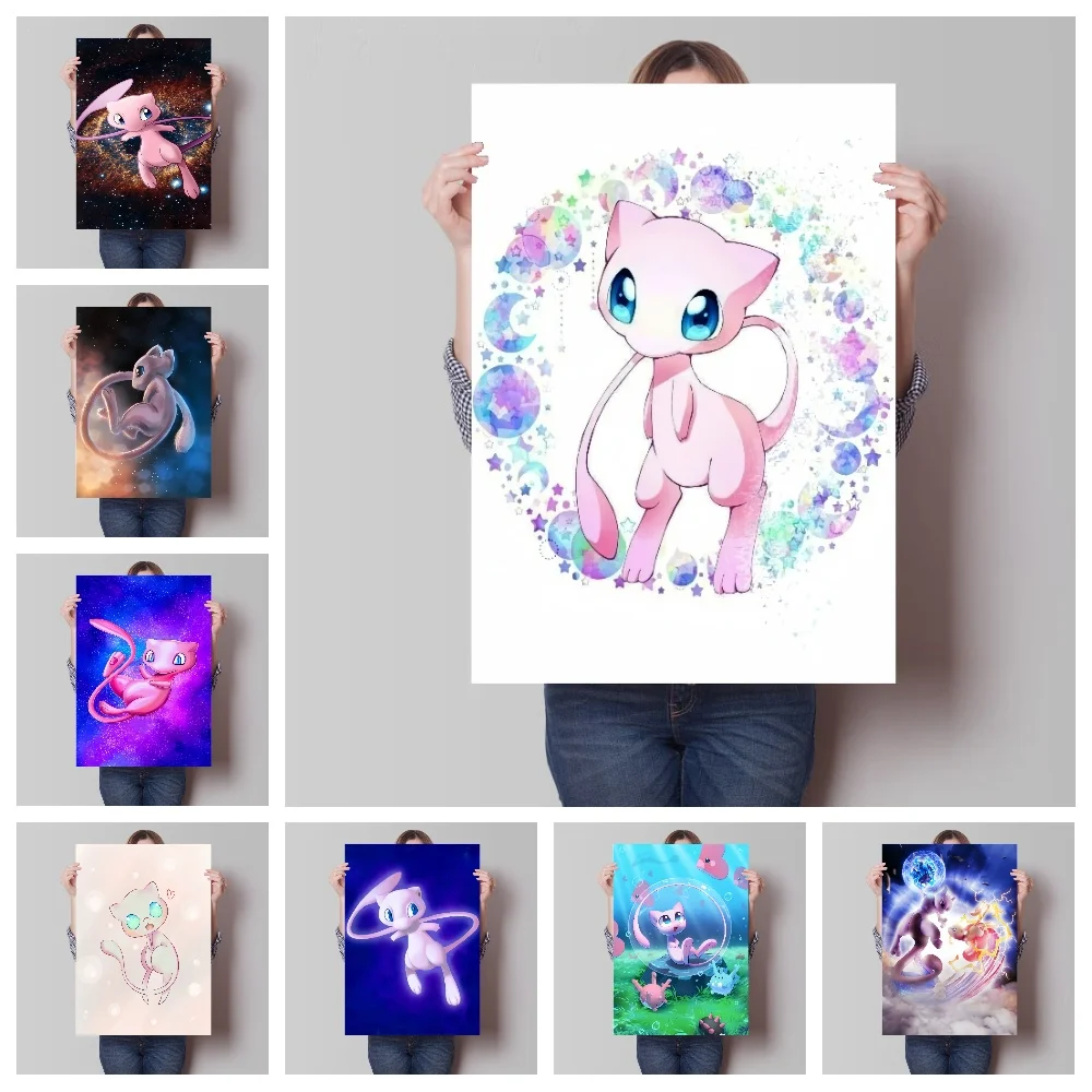 Pokemon Peripheral Figures Mew Coffee Poster Picture Vintage Anime Canvas Painting Art Wall for Kids Bedroom Decor Cuadros
Pokemon Peripheral Figures Mew Coffee Poster Picture Vintage Anime Canvas Painting Art Wall for Kids Bedroom Decor Cuadros