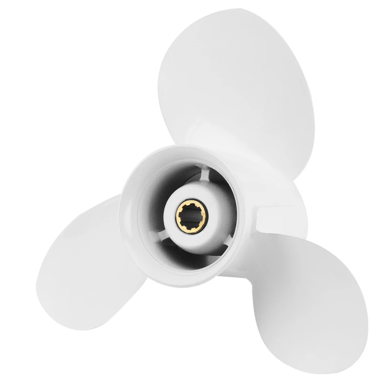 3X Propeller 9 1/4X11 For Yamaha Outboard Engines 9.9 HP F9.9 15HP F15C F15 F20 8 Tooth Spline RH 63V-45943-00-EL
3X Propeller 9 1/4X11 For Yamaha Outboard Engines 9.9 HP F9.9 15HP F15C F15 F20 8 Tooth Spline RH 63V-45943-00-EL