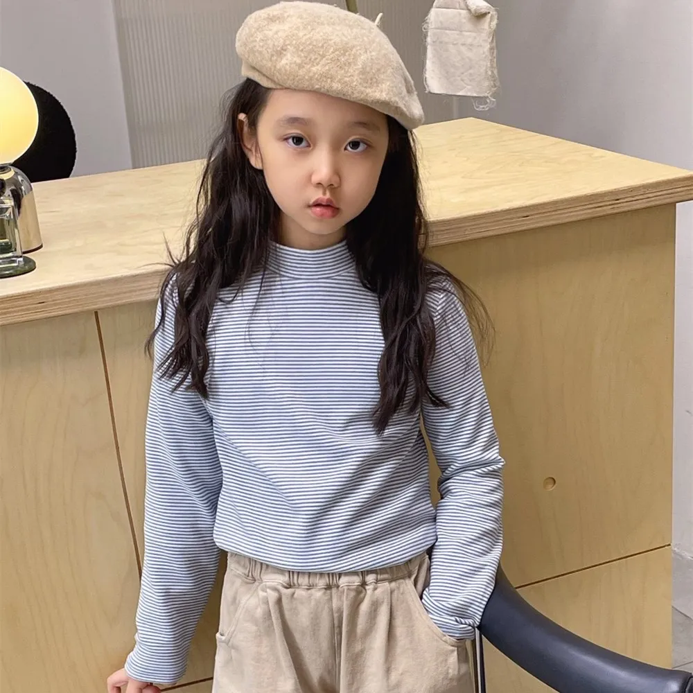 baby sweaters girl and boy clothes Sweet striped pattern high neck knitted pullover Cherry embroidered soft sweater
baby sweaters girl and boy clothes Sweet striped pattern high neck knitted pullover Cherry embroidered soft sweater
