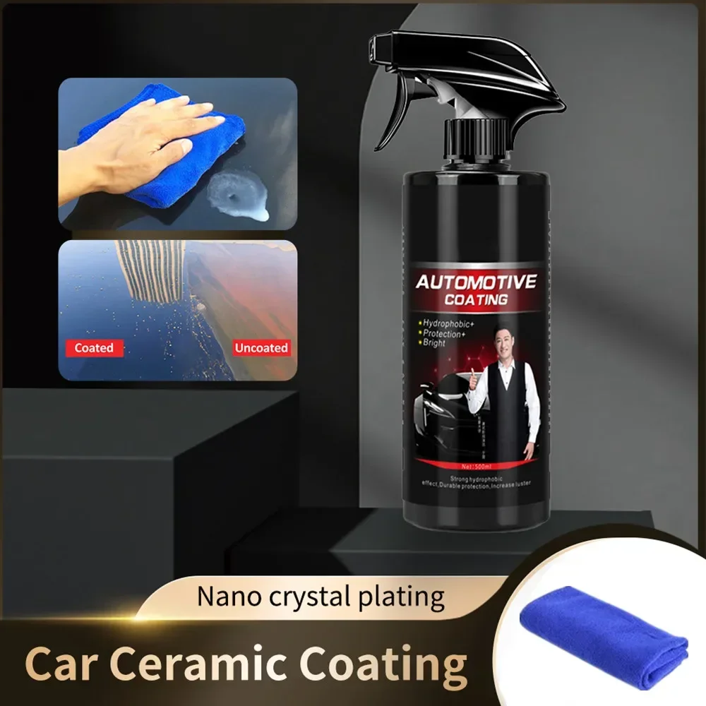 

Ceramic Coating More Shine Fortify Quick Coat Hydrophobic Polish Waterless Car Wash Wax and Long Lasting Protection