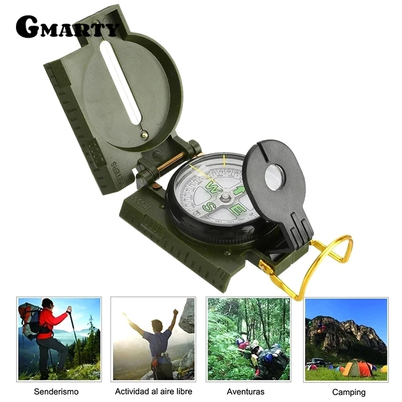 Portable Compass Military Outdoor Camping Folding Compass Hiking Survival Trip Precision Navigation Expedition Tool
Portable Compass Military Outdoor Camping Folding Compass Hiking Survival Trip Precision Navigation Expedition Tool