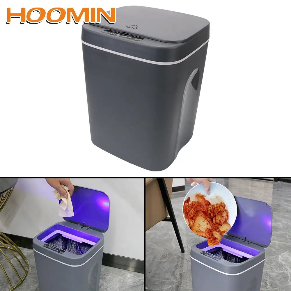Автоматическая мусорная корзина HOOMIN для кухни, ведро для домашнего мусора, сенсорная мусорная корзина, умный датчик, умная Магнитная корзина
Автоматическая мусорная корзина HOOMIN для кухни, ведро для домашнего мусора, сенсорная мусорная корзина, умный датчик, умная Магнитная корзина