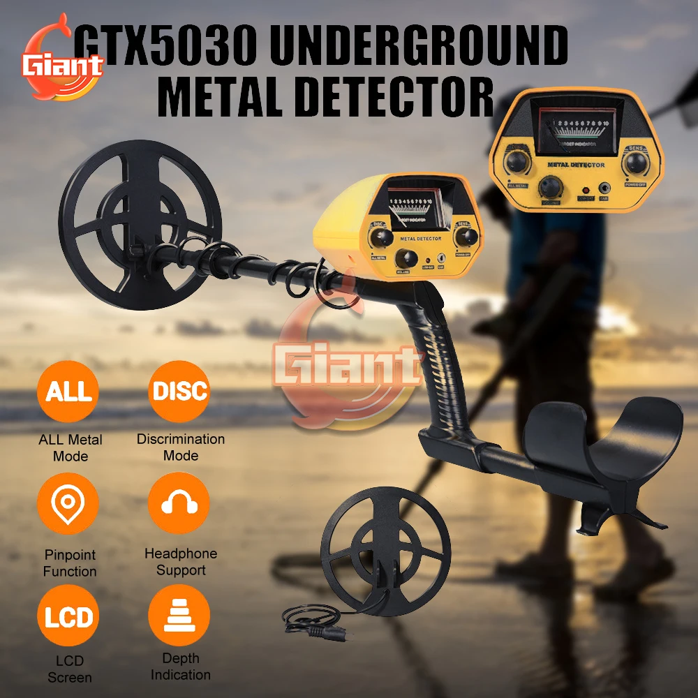 GTX5030 Metal Detector Detection Instrument Underground Metal Detector Metal Finder Gold Detector
GTX5030 Metal Detector Detection Instrument Underground Metal Detector Metal Finder Gold Detector