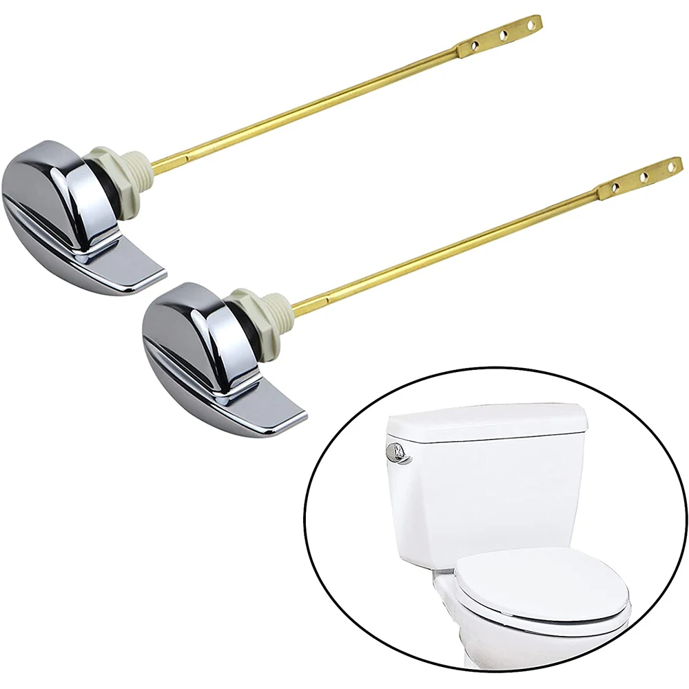 2Pcs Toilet Flush Tank Lever Handle Replacement for TOTO THU004-CP, ST701, CST854 and CST884, Toilet Tank Flush Trip Lever
2Pcs Toilet Flush Tank Lever Handle Replacement for TOTO THU004-CP, ST701, CST854 and CST884, Toilet Tank Flush Trip Lever