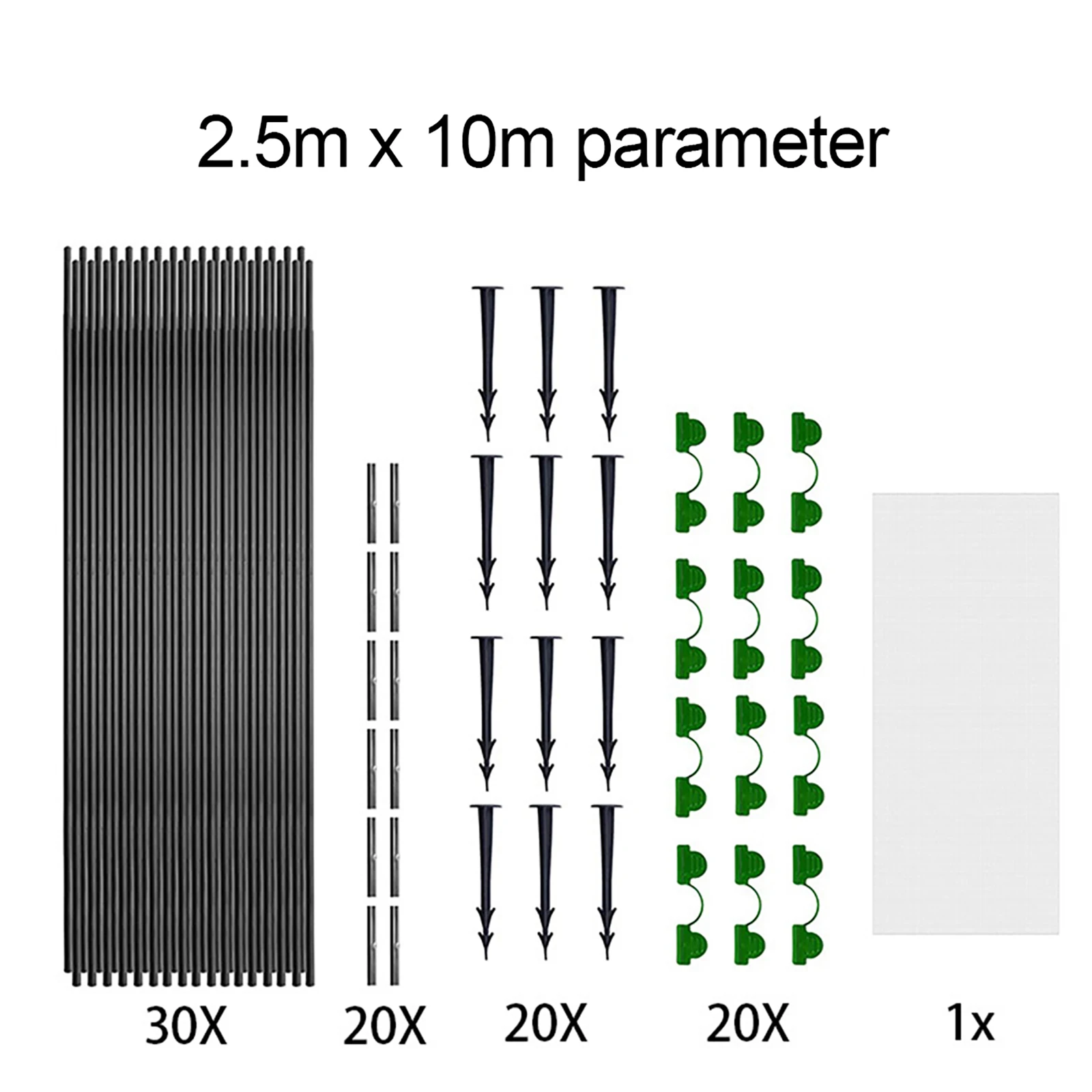 Garden Insect Netting Set Garden Protection Net Super Fine Garden Netting Wide Range Of Applications Package Includes Part Name
Garden Insect Netting Set Garden Protection Net Super Fine Garden Netting Wide Range Of Applications Package Includes Part Name