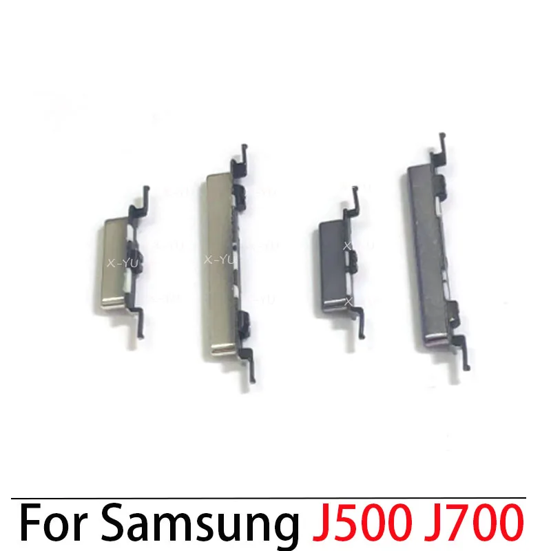 

Кнопки питания для Samsung Galaxy J5, J7, 100, J500, J700, J500F, J700F, J700H, J700M, J700T, кнопка включения и выключения громкости, вверх и вниз, боковые кнопки, 2015 шт.