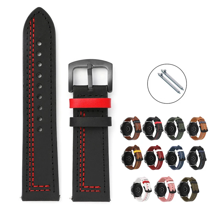 Strap For Huawei Watch GT 3 Pro/GT3 46mm Wristband 22mm Genuine Leather Bracelet For Huawei GT2 46mm/GT 2 Pro/GT2E Wristband
Strap For Huawei Watch GT 3 Pro/GT3 46mm Wristband 22mm Genuine Leather Bracelet For Huawei GT2 46mm/GT 2 Pro/GT2E Wristband