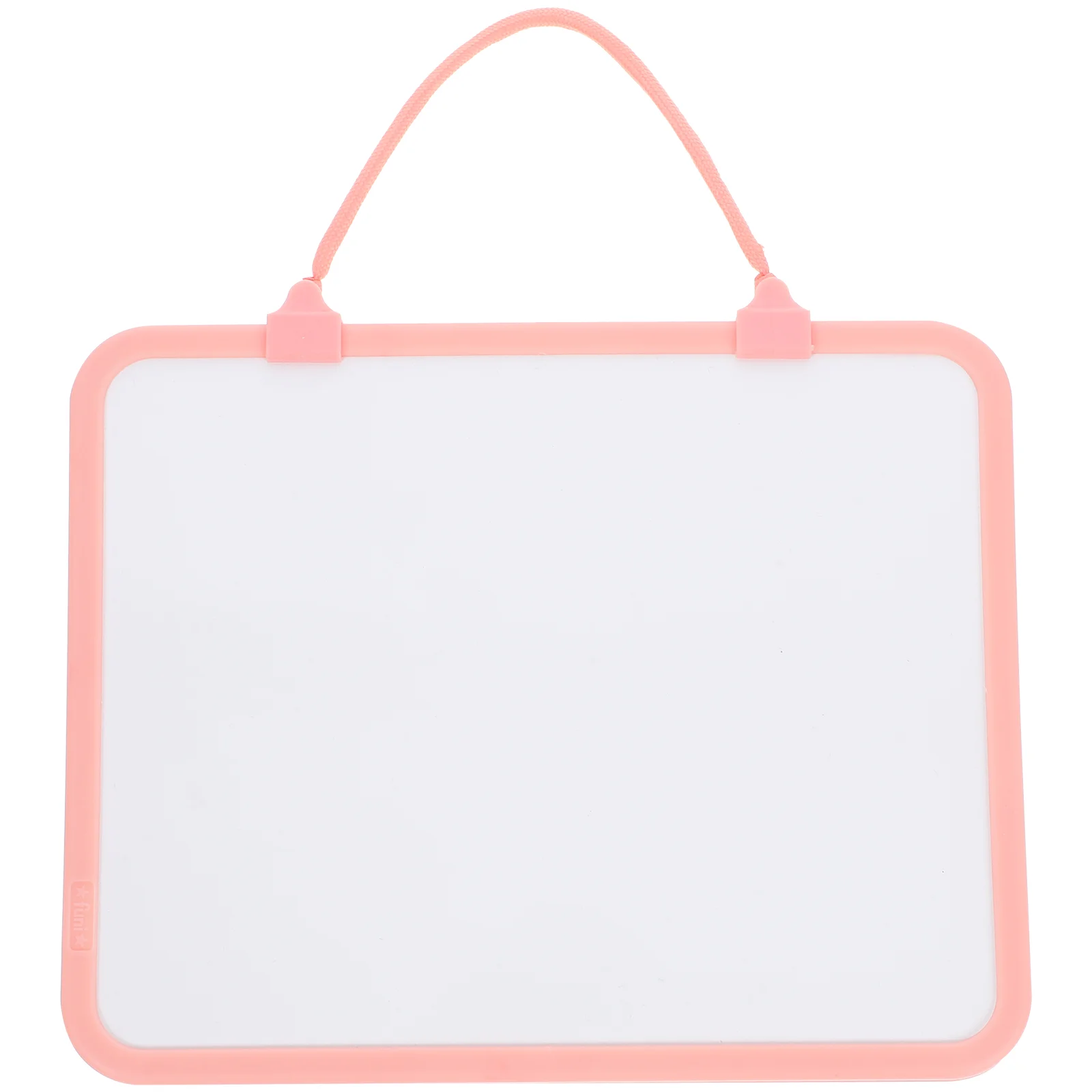 

Подвесная белая доска со шнурком, домашняя картина, классные белые доски с буквами для студентов, маленькая розовая магнитная поверхность