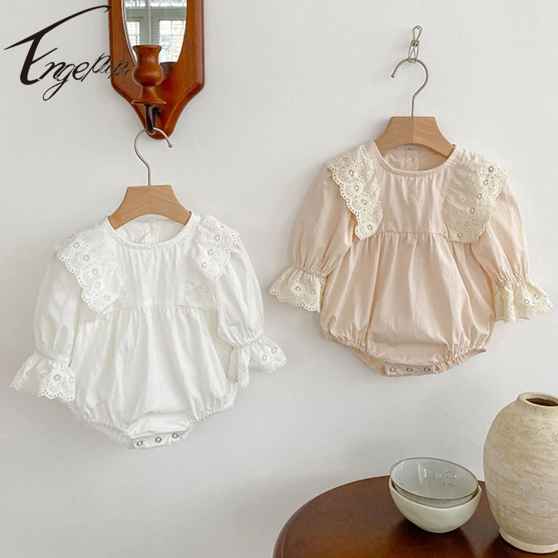 Engepapa Sweet Infant Baby Girls Long Sleeve Lace Jumpsuit Children Rompers Autumn Newborn Kids Baby Girls Clothes Rompers
Engepapa Sweet Infant Baby Girls Long Sleeve Lace Jumpsuit Children Rompers Autumn Newborn Kids Baby Girls Clothes Rompers