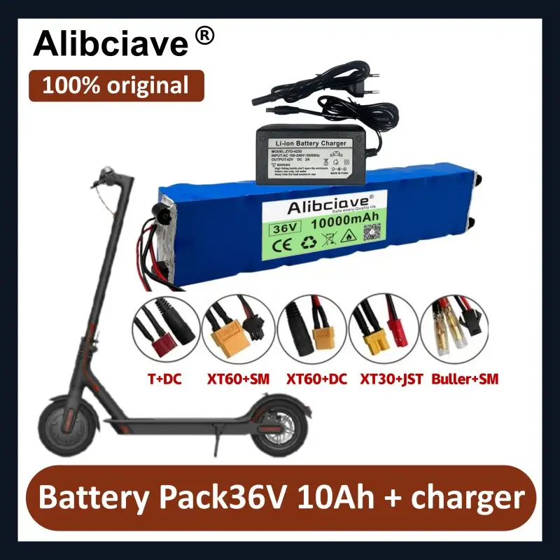 10 s3p 36V 10000mAh 36v battery pack for 18650 electric lithium scooter M365 36v scooter for battery+charger
10 s3p 36V 10000mAh 36v battery pack for 18650 electric lithium scooter M365 36v scooter for battery+charger