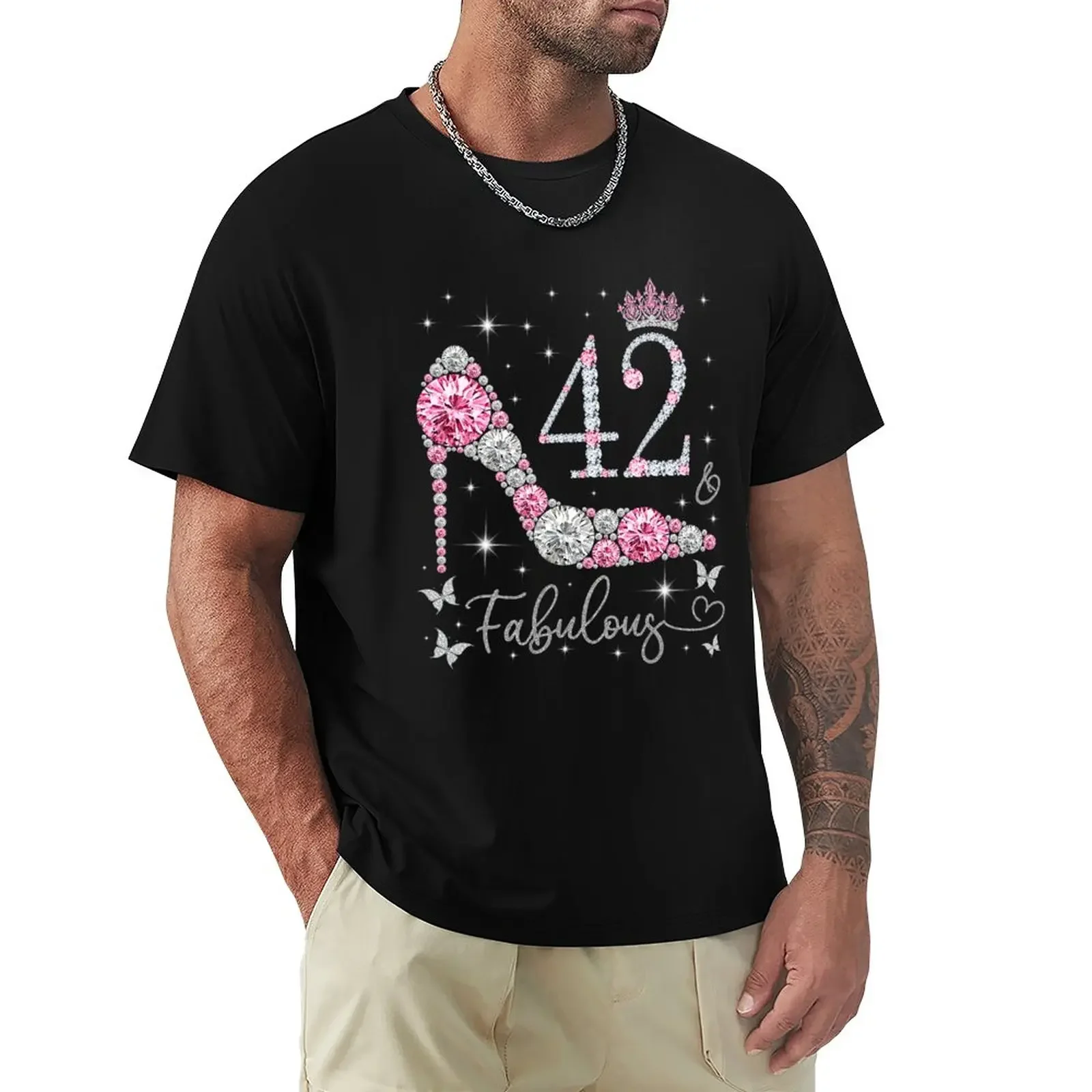 42 & Fabulous, 42 Years Old and Fabulous, 42nd Birthday T-Shirt quick drying tees tops plain white t shirts men
42 & Fabulous, 42 Years Old and Fabulous, 42nd Birthday T-Shirt quick drying tees tops plain white t shirts men