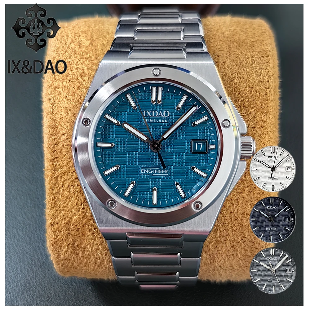 IPOSE IXDAO, инженерные автоматические механические часы PT5000 SW200 ETA2824, Роскошные наручные часы с сапфировым стеклом, цвет синий
IPOSE IXDAO, инженерные автоматические механические часы PT5000 SW200 ETA2824, Роскошные наручные часы с сапфировым стеклом, цвет синий