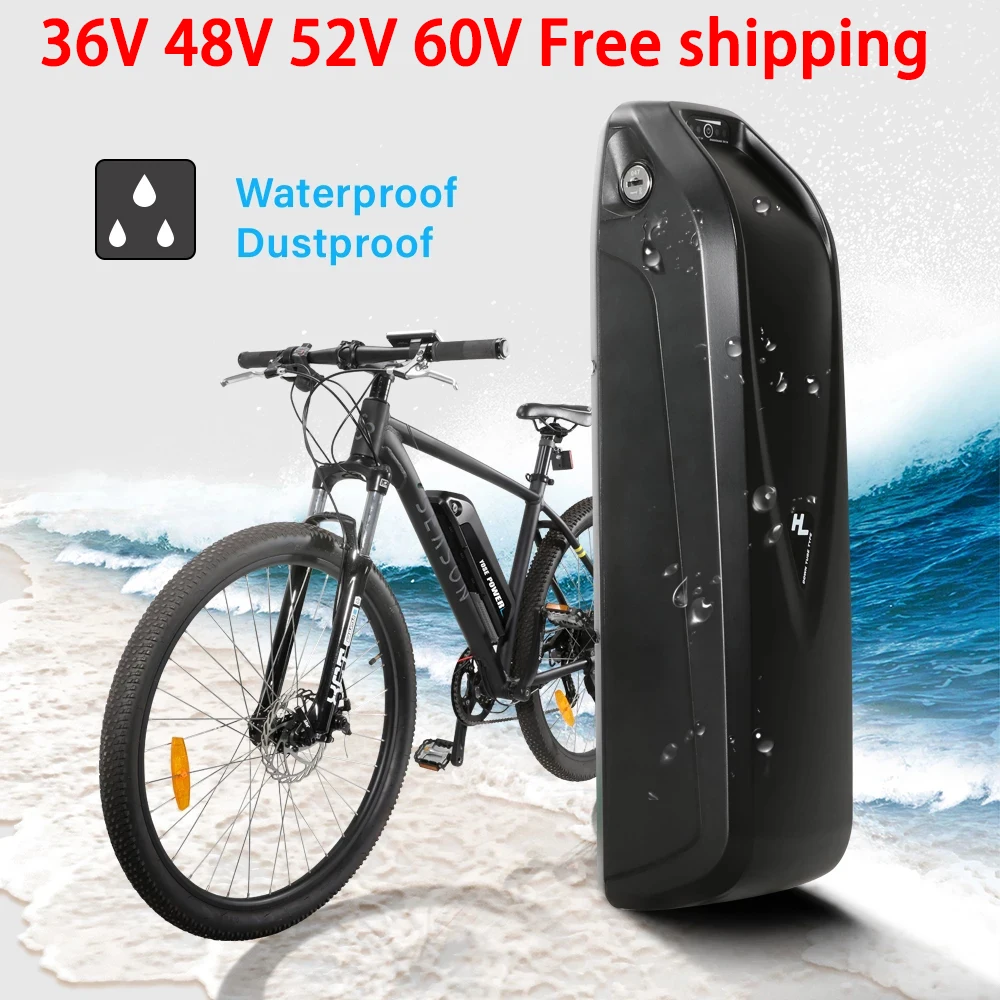 Original 48V Battery 48V 20AH 52V ebike Battery 36V Hailong Max 40A BMS 350W 500W 750W 1000W 1500W 18650 Cell BBS02 BBS03 BBSHD
Original 48V Battery 48V 20AH 52V ebike Battery 36V Hailong Max 40A BMS 350W 500W 750W 1000W 1500W 18650 Cell BBS02 BBS03 BBSHD