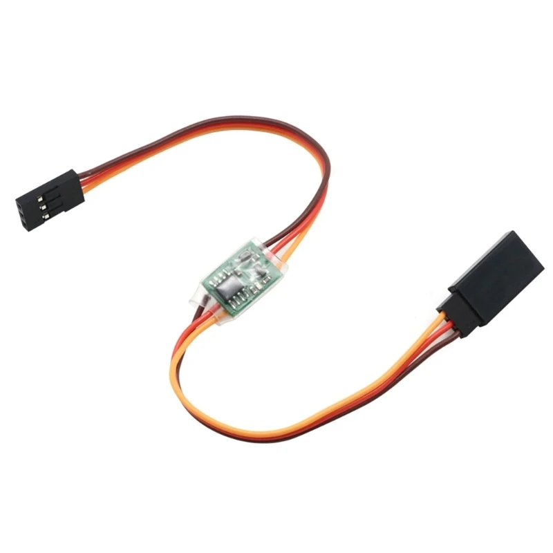 

587D PPM/PWM Servo Signal Amplifier 180 Degree Steering Gear Signal Expander 3V-16V Extension Cord For RC DIY