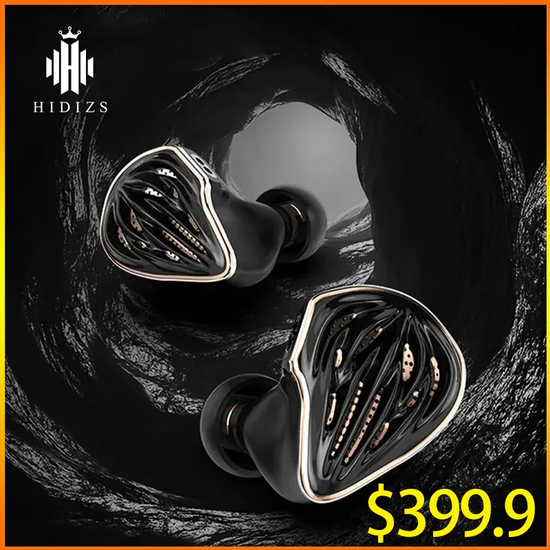 

Hidizs MS5 Wried Earphone Best HiFi In Ear IEMs 4BA+1DD Hybrid 5 Units Hi-Res Monitor with 0.78 2pin Detachable Cable 3.5mm Plug