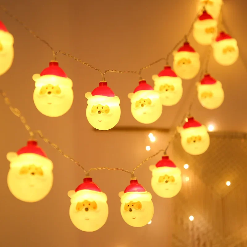 1.5m 10led Santa Claus Light String Oranment Christmas Pendants Snowman Xmas Tree Lights Merry Christma Decor Happy New Year
1.5m 10led Santa Claus Light String Oranment Christmas Pendants Snowman Xmas Tree Lights Merry Christma Decor Happy New Year