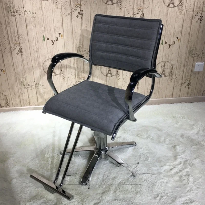 

Hairdressing Cosmetology Barber Chair Swivel Lift Haircutting Specialized Barber Chair Lift Silla Barbershop Furniture QF50BC