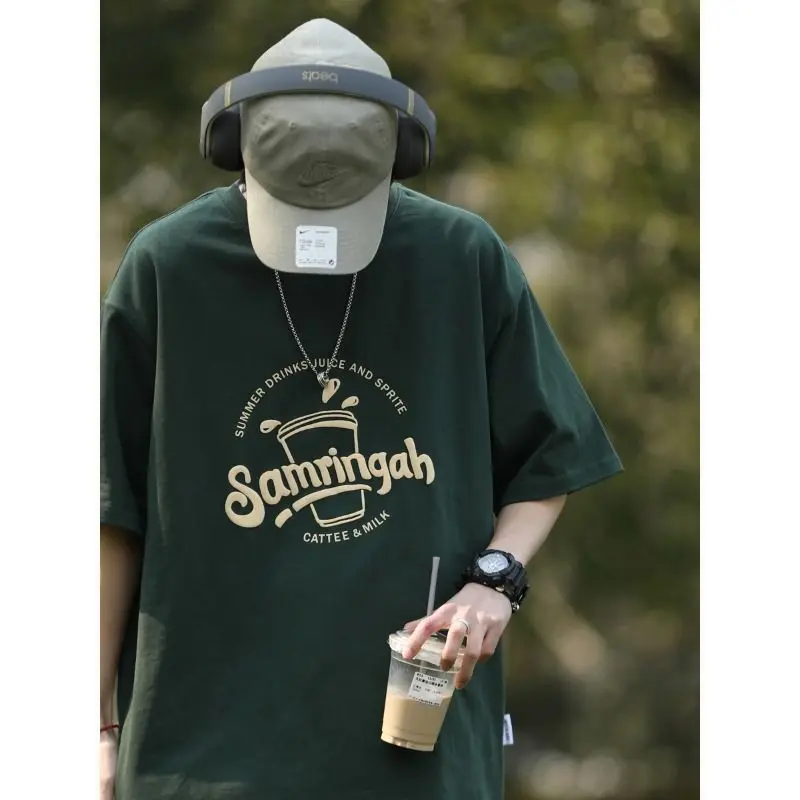 Summer American retro printed short-sleeved T-shirts for men and women Japanese style loose and versatile niche casual ins tops
Summer American retro printed short-sleeved T-shirts for men and women Japanese style loose and versatile niche casual ins tops