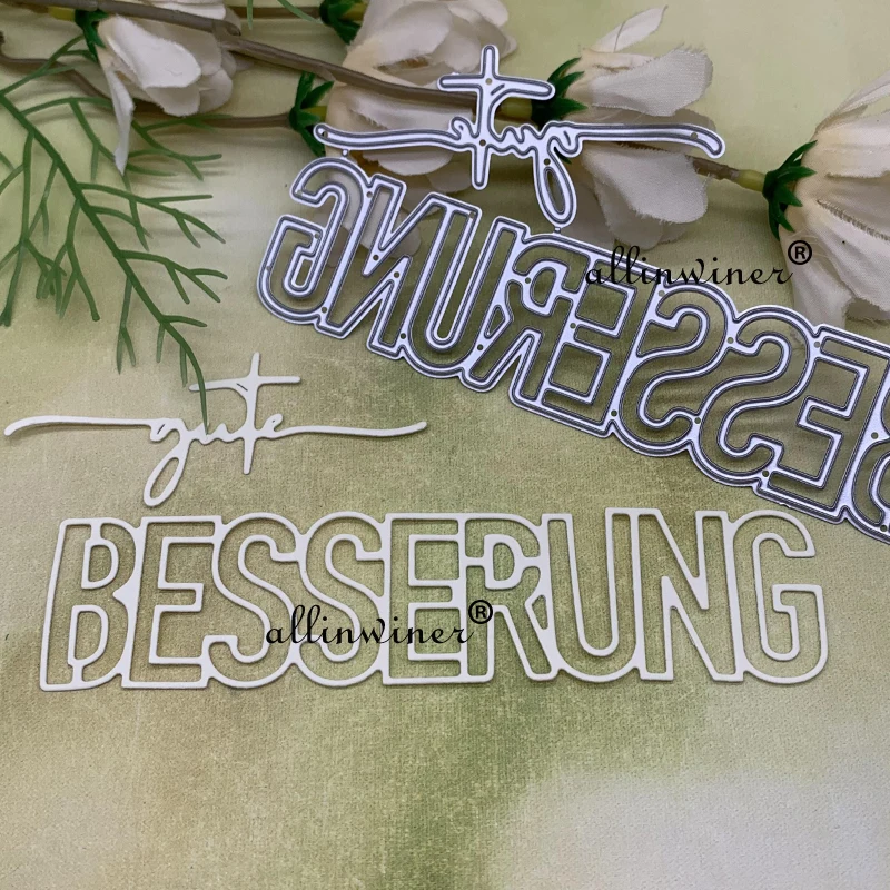 New Besserung letters Metal Cutting Dies Stencils Die Cut for DIY Scrapbooking Album Paper Card Embossing
New Besserung letters Metal Cutting Dies Stencils Die Cut for DIY Scrapbooking Album Paper Card Embossing