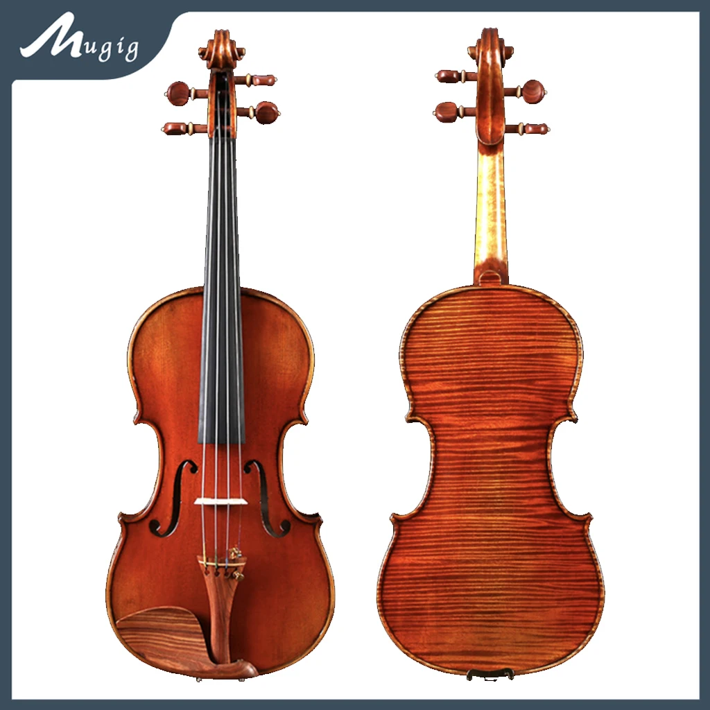 PRO Hand Oil Workshop 4/4 Violin European Spruce Top One Piece Flamed Back 바이올린 كمان Violon Violino Rich Sound W/Bow Bridge Case
PRO Hand Oil Workshop 4/4 Violin European Spruce Top One Piece Flamed Back 바이올린 كمان Violon Violino Rich Sound W/Bow Bridge Case