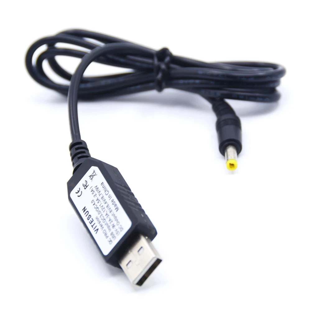 USB Cable Power Boost Line QC 3.0 Adjustable Voltage Step Up 4.0x1.7mm 5V-12V For WiFi Router LED Strip 12V Device
USB Cable Power Boost Line QC 3.0 Adjustable Voltage Step Up 4.0x1.7mm 5V-12V For WiFi Router LED Strip 12V Device