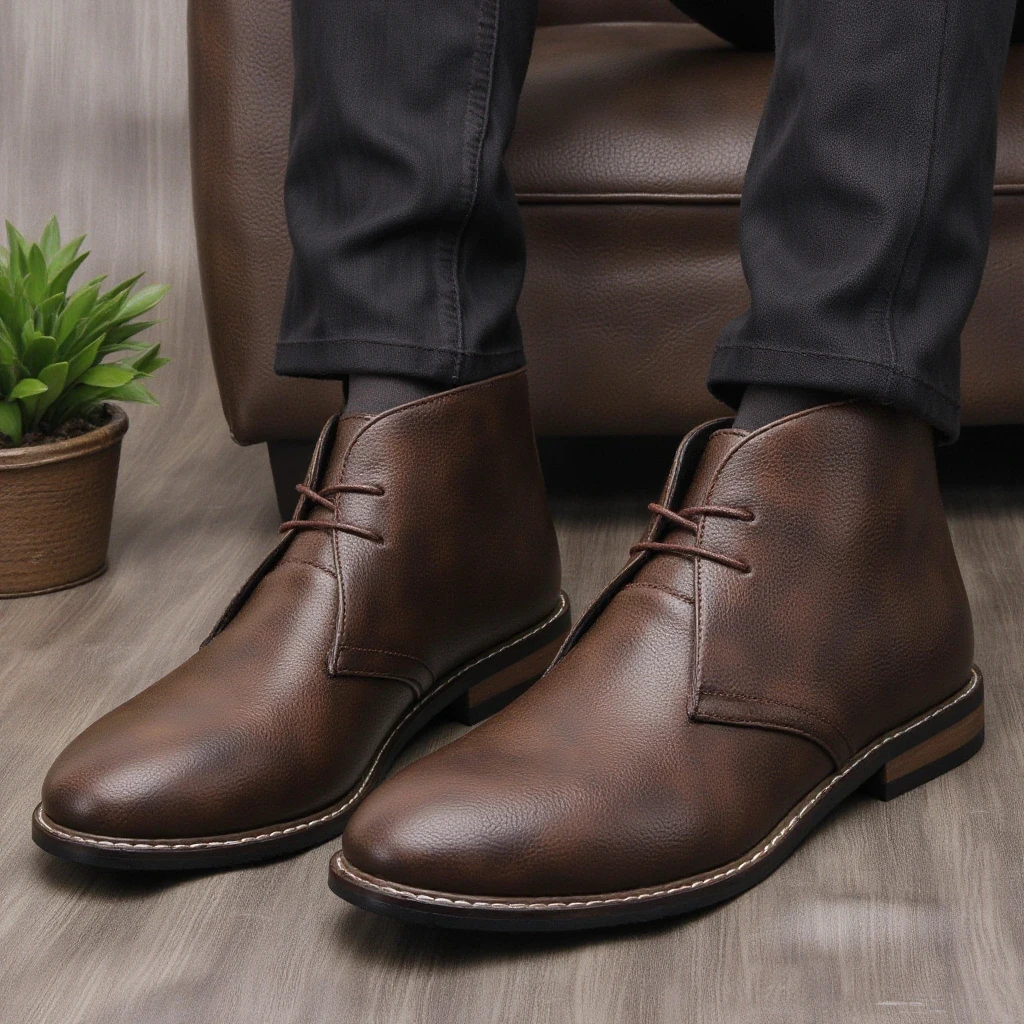 أحذية رجالية جلدية ماركة 2026 مريحة وعصرية وفاخرة أحذية رجالية جلدية ماركة 2026 مريحة وعصرية وفاخرة