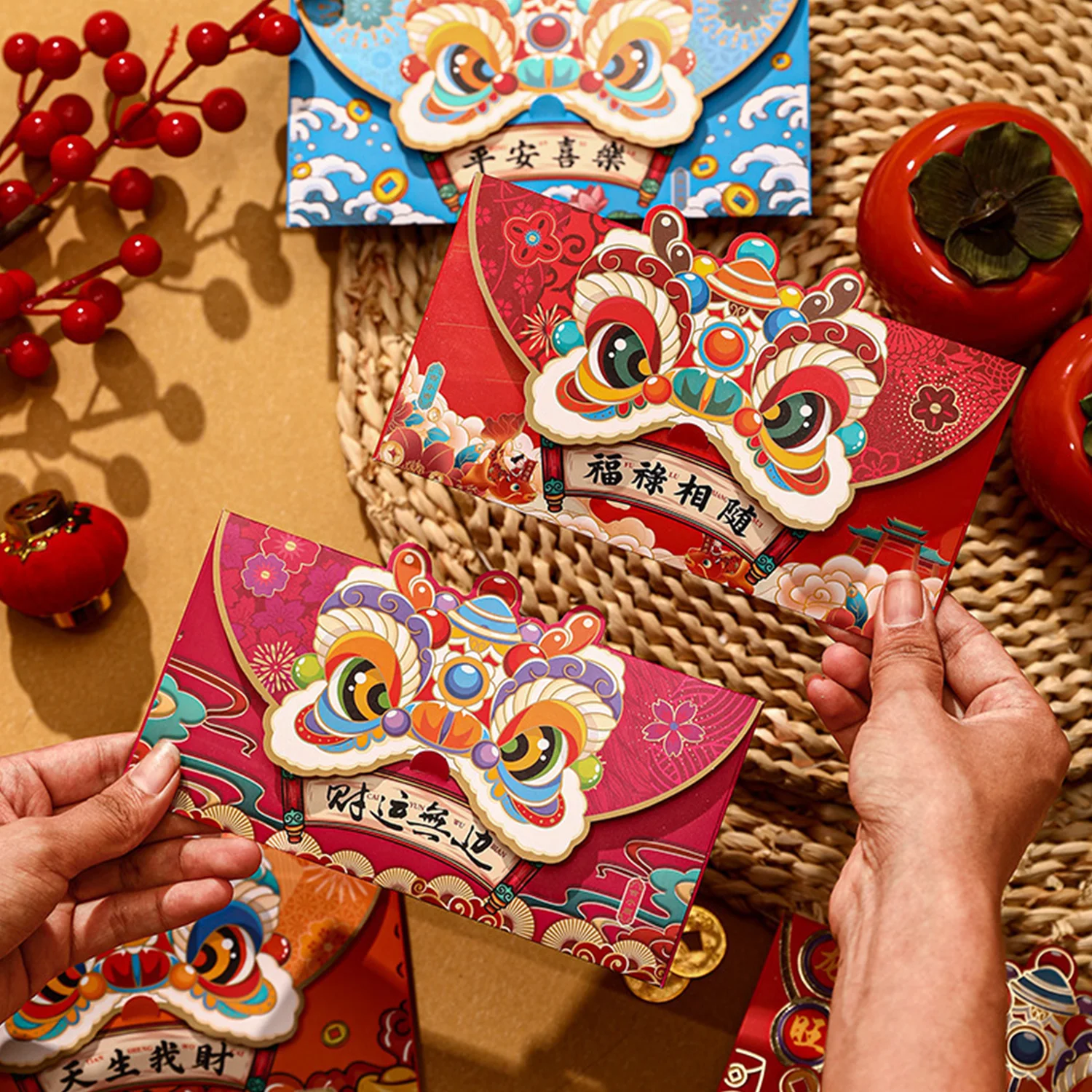 4pcs Foldable Stretch Red Envelope Chinese New Year Decoration 2024 Surprise Lucky Money Red Pocket For Spring Festival Gift
4pcs Foldable Stretch Red Envelope Chinese New Year Decoration 2024 Surprise Lucky Money Red Pocket For Spring Festival Gift