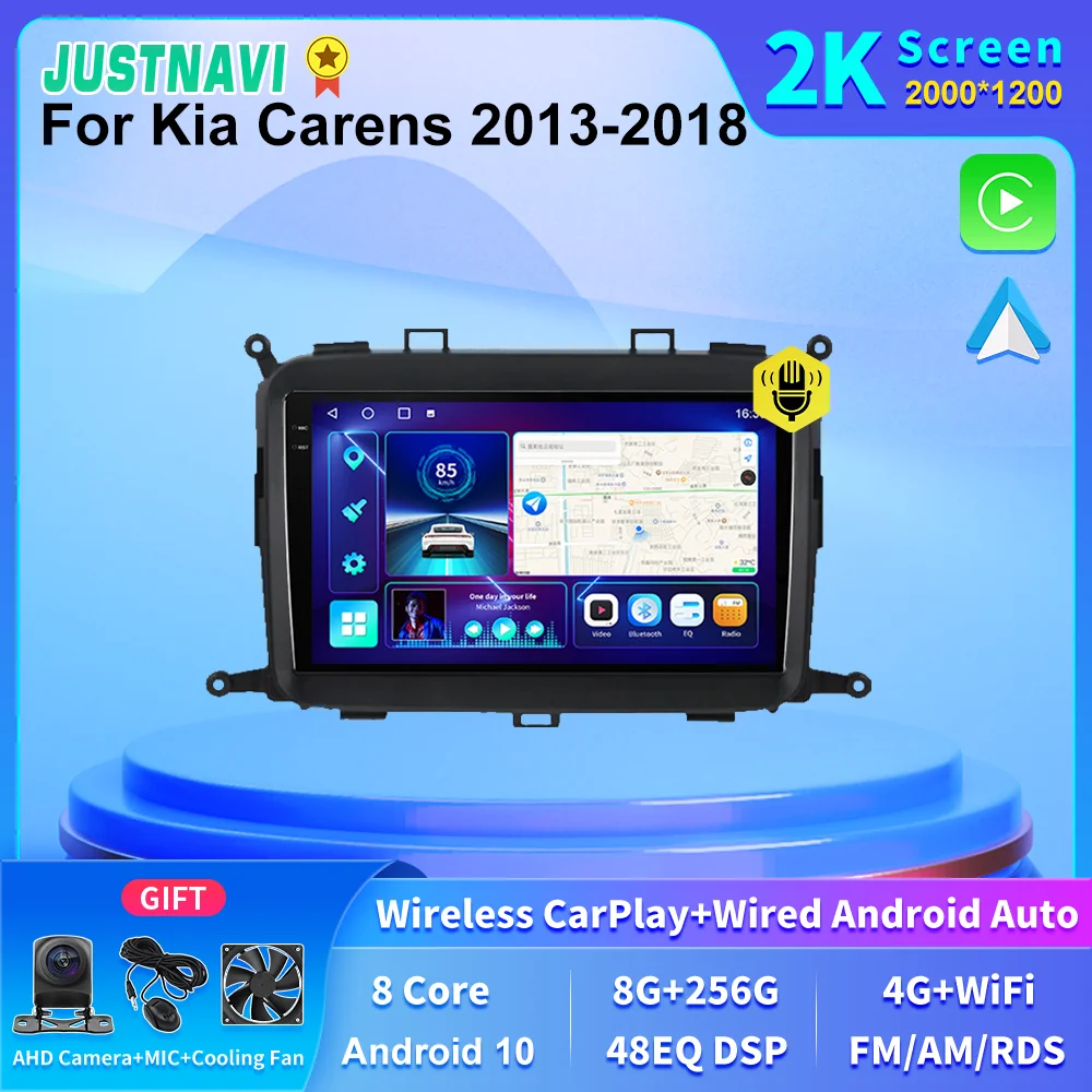 JUSTNAVI 2K Screen 4G LTE Car Multimedia AutoRadio Head Unit GPS Navigation For Kia Carens 2013 2014 2015 2016 2017 2018 Carplay
JUSTNAVI 2K Screen 4G LTE Car Multimedia AutoRadio Head Unit GPS Navigation For Kia Carens 2013 2014 2015 2016 2017 2018 Carplay