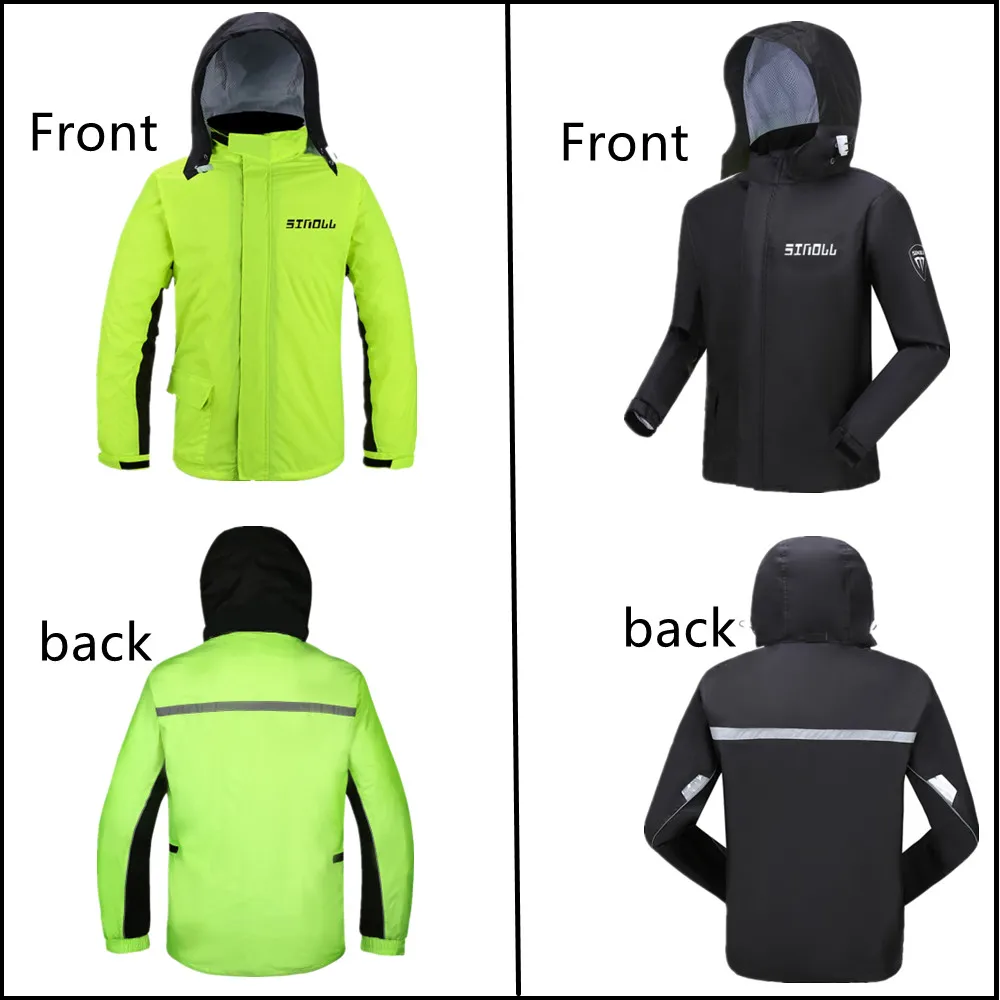 Electric Motorcycle Adult Raincoat Set Thin Raincoat Rain Pants Split Ride Men And Women's Reflective Waterproof Keep Warm Suit 
Electric Motorcycle Adult Raincoat Set Thin Raincoat Rain Pants Split Ride Men And Women's Reflective Waterproof Keep Warm Suit