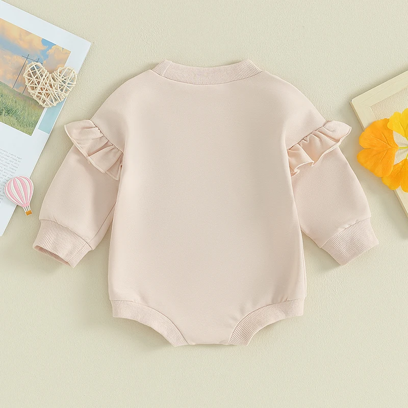 New Born Infant Baby Girls Valentine s day Little Long Sleeve Romper Letter Embroidery Bodysuit Fall Winter Outfit
New Born Infant Baby Girls Valentine s day Little Long Sleeve Romper Letter Embroidery Bodysuit Fall Winter Outfit