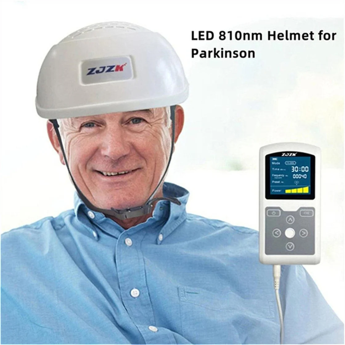 

ZJZK 810nm LED Hat Neuromodulation Helmet Dementia Treatment for Parkinsons Infrared Light Therapy Device for Brain Diseases