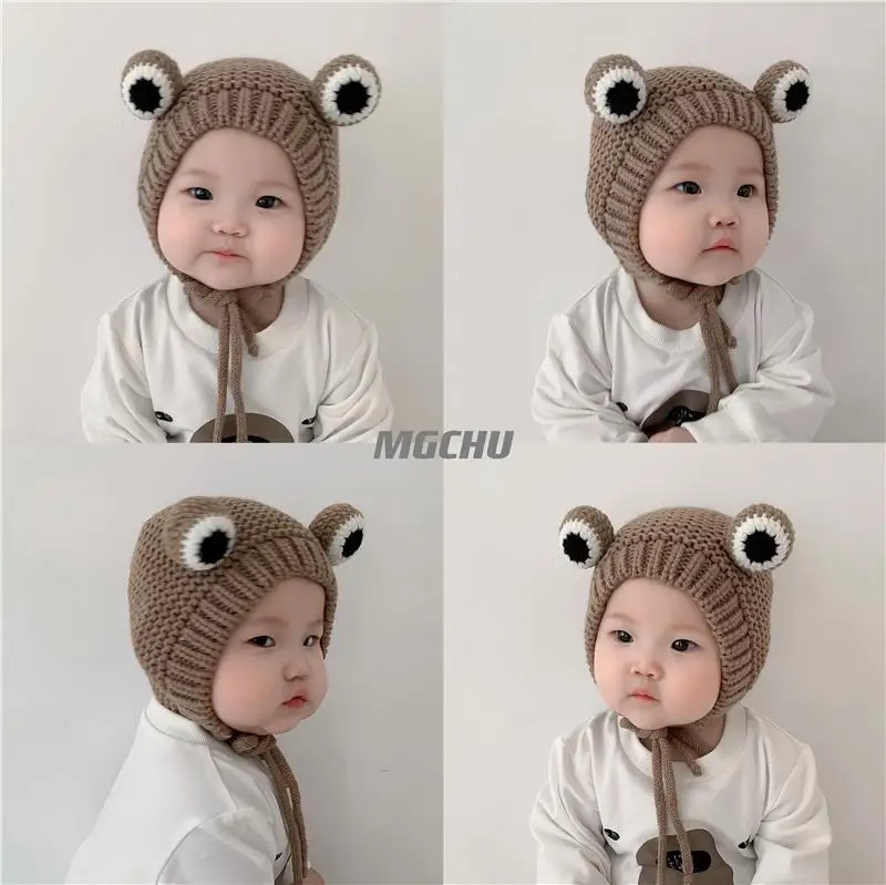 Beanie 45-49cm Baby Hat Autumn Winter Padded Warm Wool Cap Small Super Cute Baby Ear Protection Cap Children Knitted Hats
Beanie 45-49cm Baby Hat Autumn Winter Padded Warm Wool Cap Small Super Cute Baby Ear Protection Cap Children Knitted Hats