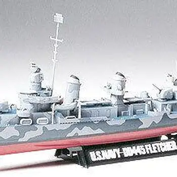 타미야 78012 1/350 미국 해군 2 차 대전 플레처 클래스 구축함 스케일 플라스틱 모델 키트
