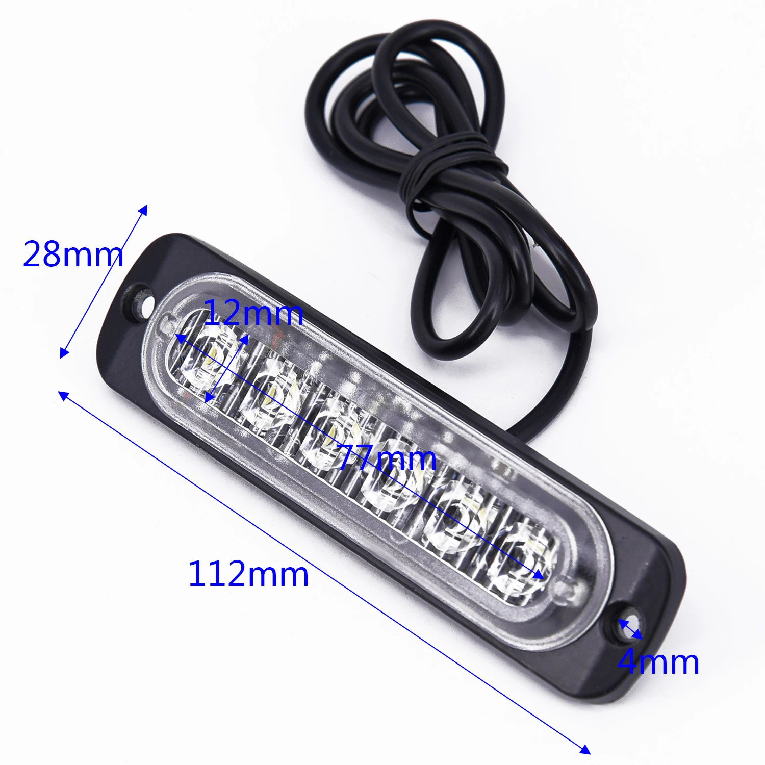 HOT NEW Practical Replacement Flash Light New Super Bright White Easy To Install DRL Light Running White 112*28mm
HOT NEW Practical Replacement Flash Light New Super Bright White Easy To Install DRL Light Running White 112*28mm