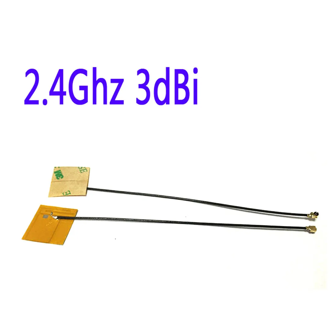 2 шт. 4 ГГц 3dbi Wifi Внутренняя антенна Желтая пленка FPC мягкая IPEX #2 для ноутбука |