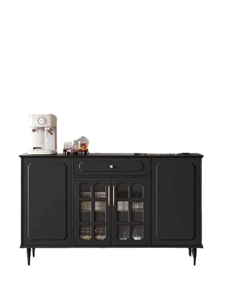 American Retro Sideboard Cabinet Restaurant Simple Locker Black Mid-Ancient Multi-Functional Tea Cabinet
American Retro Sideboard Cabinet Restaurant Simple Locker Black Mid-Ancient Multi-Functional Tea Cabinet