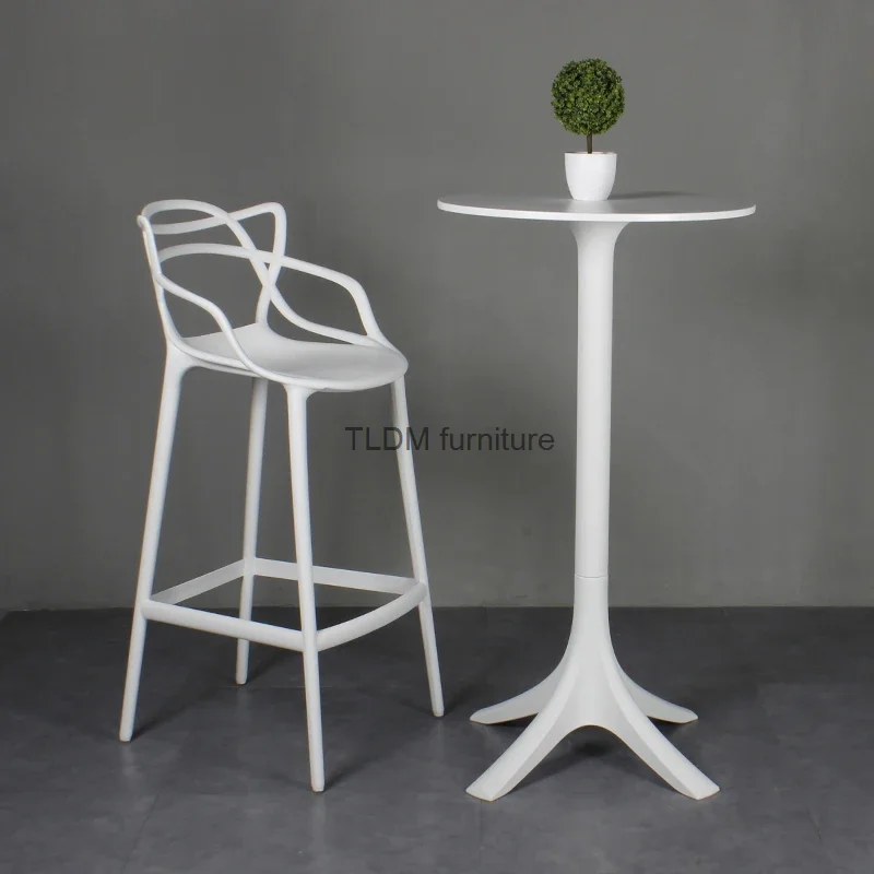 High Minimalist Bar Stools Plastic Coffee Island Breakfast Dining Chairs Kitchen Nordic Chaises De Salon Bar Furniture YX50BY
High Minimalist Bar Stools Plastic Coffee Island Breakfast Dining Chairs Kitchen Nordic Chaises De Salon Bar Furniture YX50BY